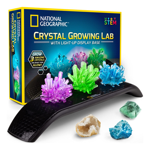Kit De Cultivo De Cristal National Geographic  3 Cristales