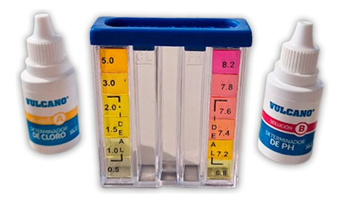 Imagen 5 de 10 de Reactivo Medidor De Ph 20ml Vulcano Para Piscinas Y Piletas