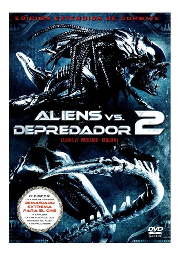 Dvd Aliens Vs Depredador 2 (avp 2 Requiem) Ed Esp 2 Dvds