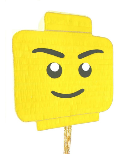 Piñata Lego Decoración De Fiesta Personalizada Hecho A Mano