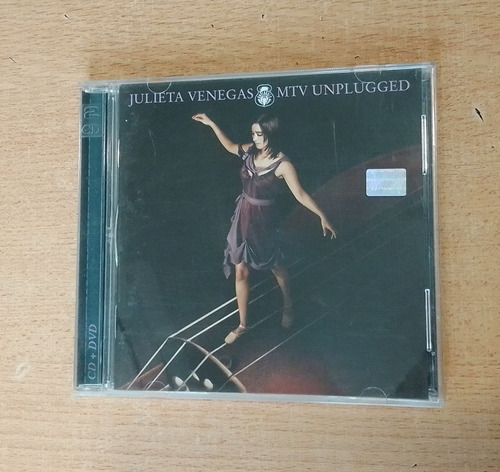 Cd Y Dvd Julieta Venegas, Mtv Unplugged, 2008, Sony 