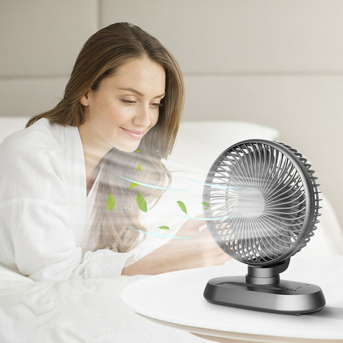W Ventilador Usb Tres En Uno Para Escritorio De Oficina Y