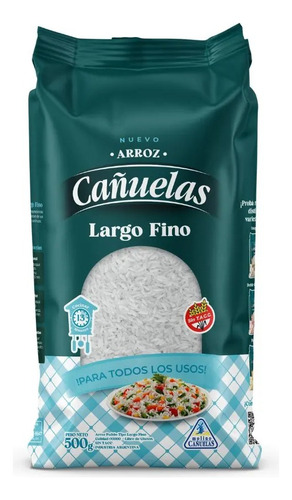 Arroz Largo Fino Sin Tacc Para Los Usos Cañuelas 500 G