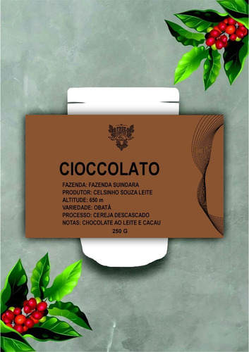 Imagem 1 de 1 de Café Especial Cioccolato 250g