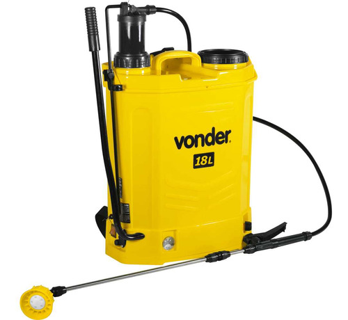 Pulverizador Costal 2-1 Manual Ou Bateria 18l Vonder