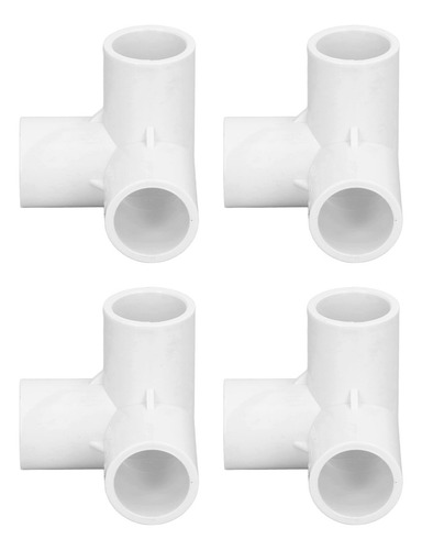 Encaixes De Plástico Em Forma De Camiseta, 10 Peças, Tubo De