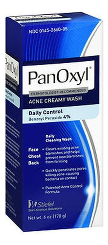 Face Wash Panoxyl Acne Creamy Wash Daily Control, 177 Ml (pa