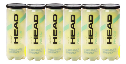 Bolas De Tenis Head Pack X 6 Todas Las Superficies