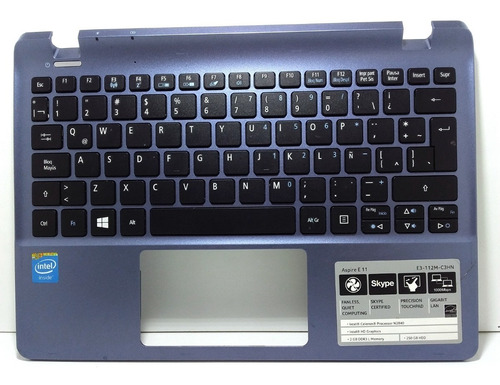 Palmrest / Teclado Acer Aspire E3-112m V3-112p 60mrkn7017