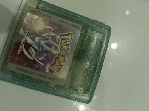 Pokémon Kristall Edition - Gameboy Color 