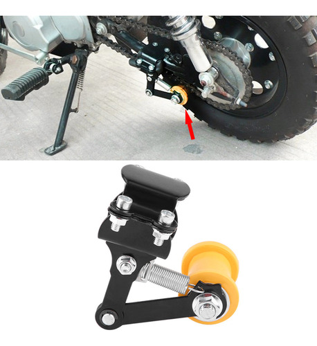 Perno Tensor De Cadena Ajustador En Motocicleta De Rodillos