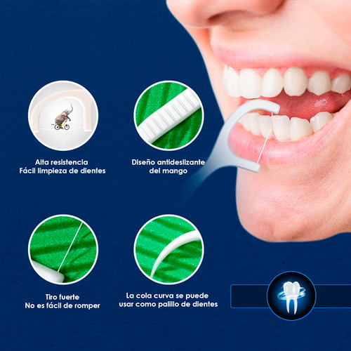 Hilo Dental Desechable Palillo