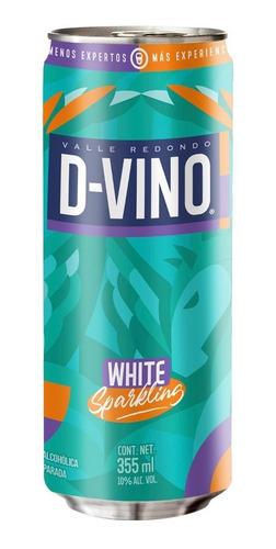 Vino Blanco D-vino White 355 Ml