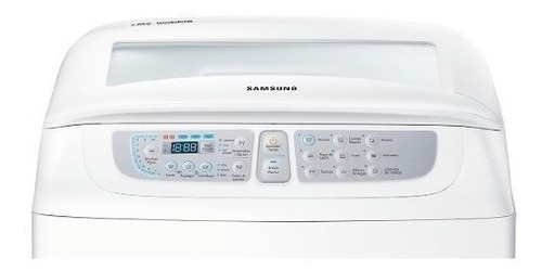 Lavarropas Automático Samsung Carga Superior 7kg Wa70f5s4udw Color Blanco