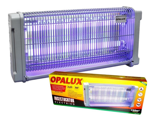 Insectocutor Mata Mosquitos, Moscas 40w 150m2 Opalux Op-c240