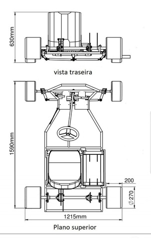 Imagem 2 de 4 de Projeto Para Construir Kart Indoor Detalhado + 3 Brindes .