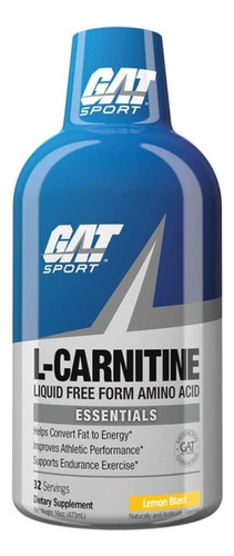 Gat Sport L-carnitina 16 Oz 32 Serv Sf Cn1 