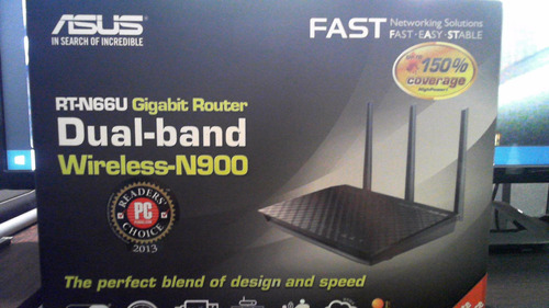 Router Asus Rt-n66u Dual Band N900 Para Fibra Optica