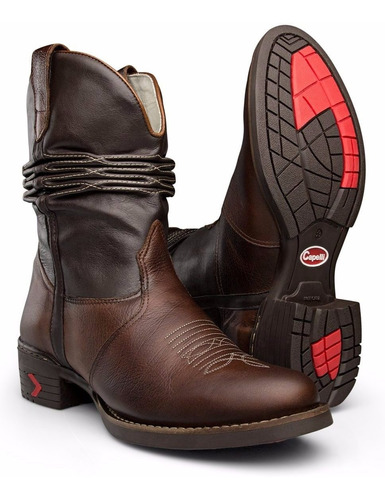 Bota Texana Country Masculina Sanfonada - Capelli Boots
