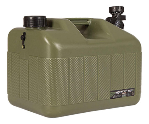 10l Water Bucket Portable Camping Water Container With Tap,