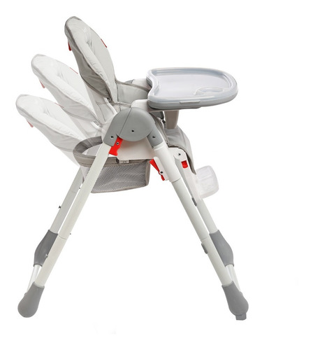 Imagen 2 de 10 de Silla De Comer Bebe Plegable Reclinable Alturas