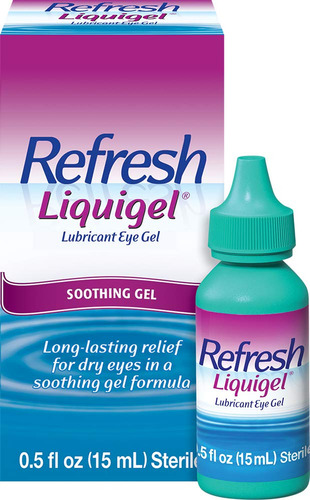 Refresh Liquigel - Gotas De Gel Lubricante Para Ojos 15 Ml.