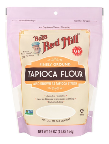 Bob's Red Mill Harina De Tapioca Sin Gluten 454g Sfn