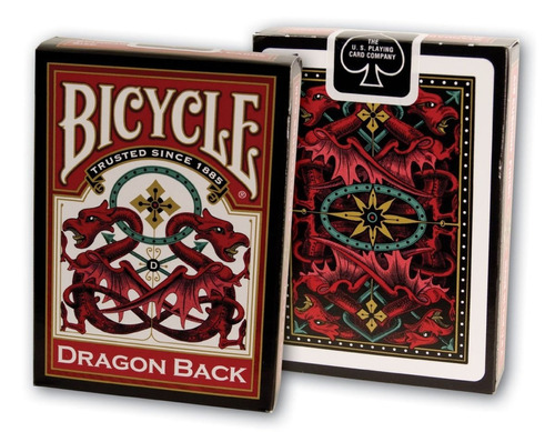 Baraja Naipes Cartas Bicycle Dragon Back Original