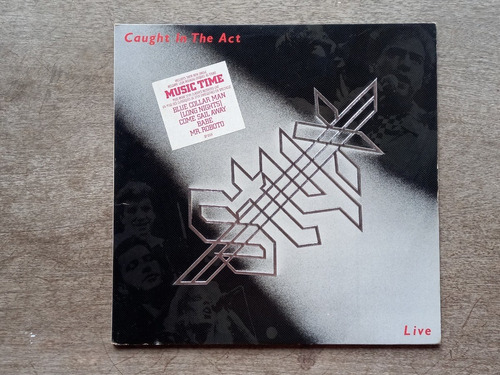 Disco Lp Styx - Caught In The Act (1983) Canada Doble R10