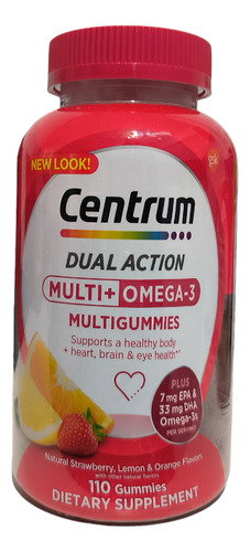 Centrum Multivitamínico+ Omega 3 En Gomita Importadas