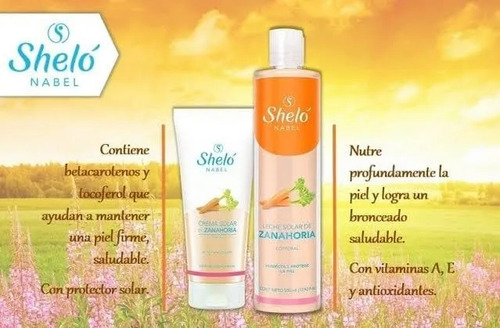 2 Kit Bronceado Perfecto/ Leche & Crema Solar De Zanahoria