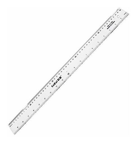 50cm 19.68 Straight Ruler,metric Ruler,plastic Clear For