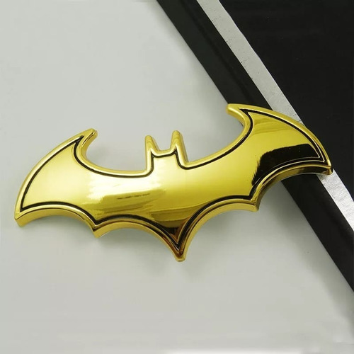 Sticker Emblema 3d Metalico, Carro, Moto, Batman 