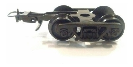 Imagen 3 de 5 de Bogie Frateschi De Carga Con Ruedas Metalicas Gancho Ho 1/87