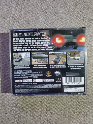 Driver 2 Ps1 - Completo Con Regcard (Usado)