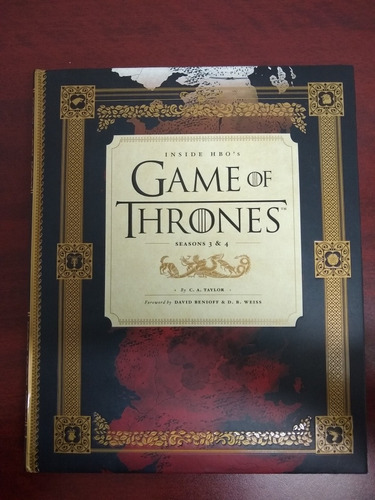 Libro Inside Hbo's Game Of Thrones Seasons 3 & 4