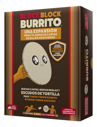 Block Block Burrito - Juego De Mesa