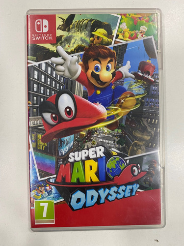Juego Nintendo Switch Super Mario Odyssey Edición Estándar (Usado)