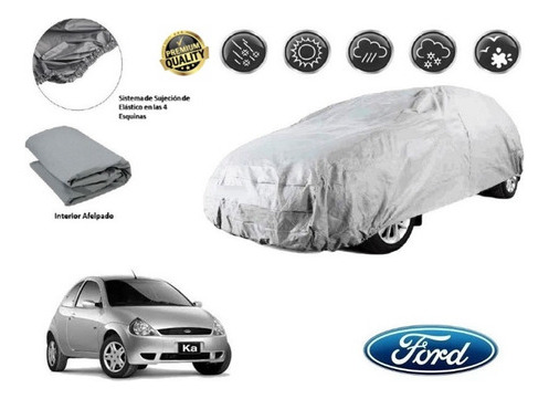 Lona Cubreauto Afelpada Premium Ford Ka 2004