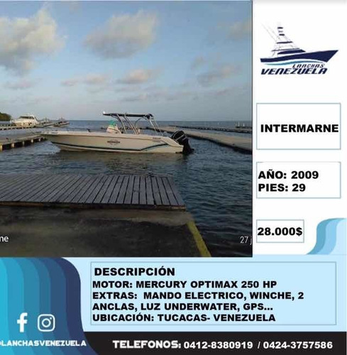 Imagen 1 de 6 de Lancha Intermarine 29 Lv67