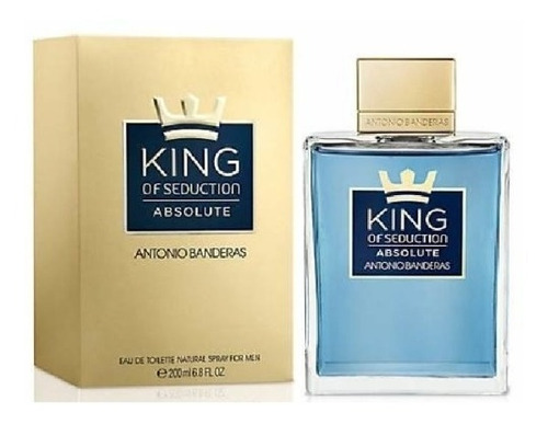 Perfume King Seduction Absolute X 200ml A Banderas Original 