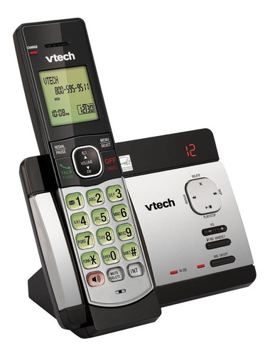 Teléfono VTech VS112-27 inalámbrico con Bluetooth - color gris/negro