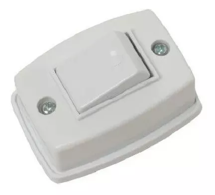 INTERRUPTOR EXTERIOR PUNTO BLANCO 6A 