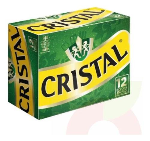 Pack Cerveza Cristal 12 Un X 350 Cc (1 Pack)-super