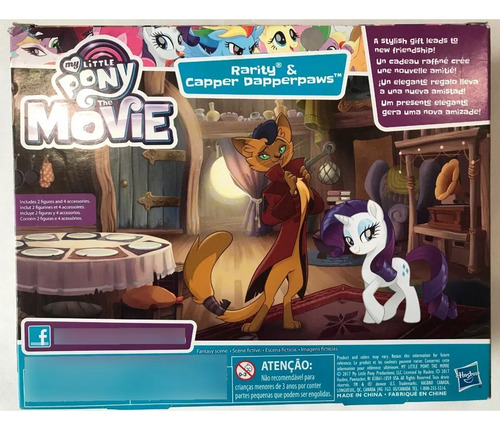 My Little Pony Rarity Capper Dapperpaws Amigos Con Estilo (Usado)