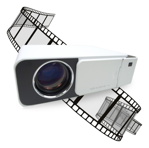 Oi-4012-hd Multimedia Projector-led Source Cor Branco 110v/220v