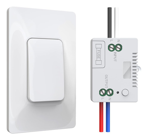 Thinkbee Kit De Interruptor De Luz Inalambrico Autoalimentad