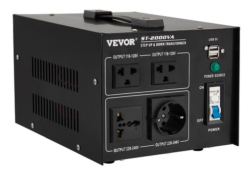 Transformador Variable 2000w Voltaje 240v A 110v, 110v A 240