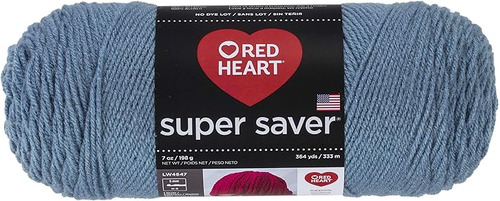 Red Heart Hilo Super Saver E300 0382 Individual Color Azul C