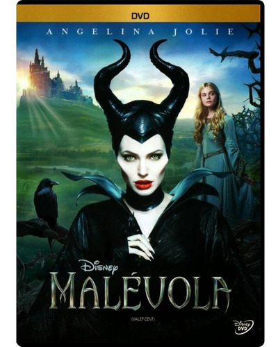 Malévola - Dvd - Angelina Jolie - Elle Fanning